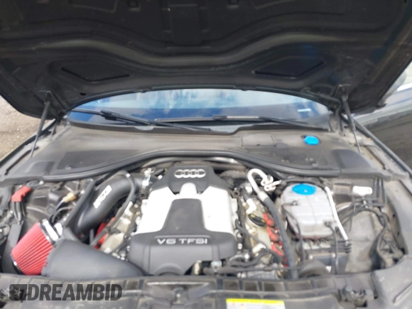 2014 Audi A7 3.0 Prestige with VIN WAU2GAFC4EN128180, listed as a IAAI auction lot 41835508 with 81,265 mi miles. Bid and sale history available at carsss.com. Image 10.