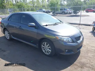 2009 Toyota Corolla with VIN 2T1BU40E89C161084, listed as a IAAI auction lot 42278886 with 160,261 mi miles and . Bid and sale history available at DreamBid. Image 1.