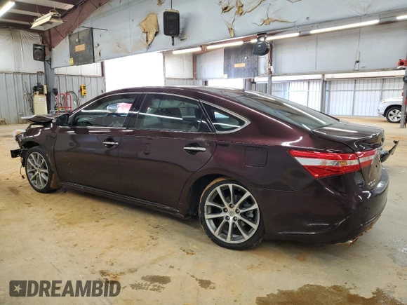 2014 Toyota Avalon Limited with VIN 4T1BK1EB7EU105830, listed as a Copart auction lot 88096505 with 106,626 mi miles and Salvage Title. Bid and sale history available at carsss.com. Image 2.