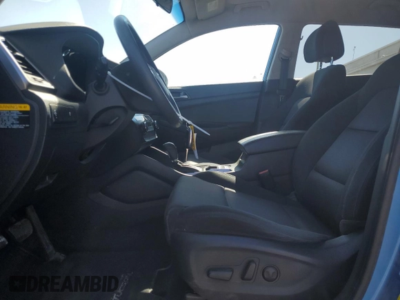 2017 Hyundai Tucson Sport with VIN KM8J3CA26HU303698, listed as a Copart auction lot 53326125 with 72,617 mi miles and Salvage Title. Bid and sale history available at DreamBid. Image 7.
