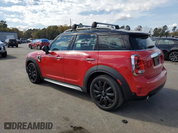 2019 MINI Countryman Cooper S with VIN WMZYT3C51K3E96773, listed as a Copart auction lot 78485634 with 49,491 mi miles and Salvage Title. Bid and sale history available at carsss.com. Image 2.