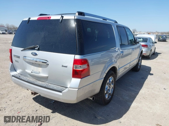 2013 Ford Expedition EL Limited with VIN 1FMJK1K51DEF02601, listed as a IAAI auction lot 41854931 with 154,894 mi miles. Bid and sale history available at carsss.com. Image 4.