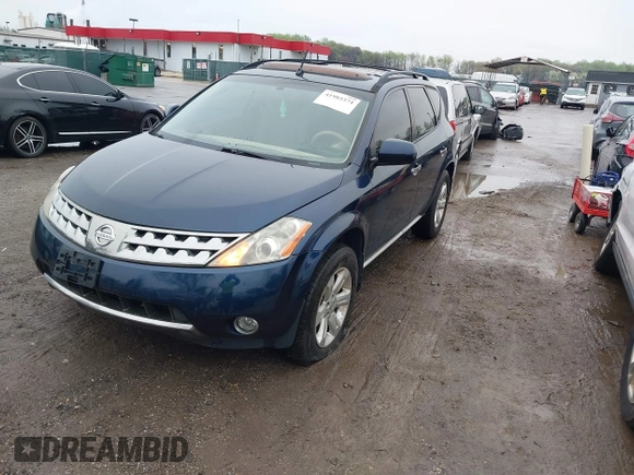 2007 Nissan Murano S с VIN JN8AZ08T97W512280, выставлен на аукционе IAAI как лот 41985374 с пробегом 174 754 миль миль и . История ставок и продаж доступна на DreamBid. Изображение 2.