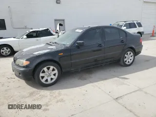 2002 BMW 3 Series 325i with VIN WBAEV33482KL58443, listed as a Copart auction lot 47483025 with 0 mi miles and Salvage Title. Bid and sale history available at carsss.com. Image 1.