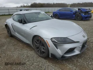 2020 Toyota Supra 3.0 with VIN WZ1DB4C0XLW030009, listed as a Copart auction lot 47809555 with 63,465 mi miles and Salvage title. Bid and sale history available at DreamBid. Image 4.