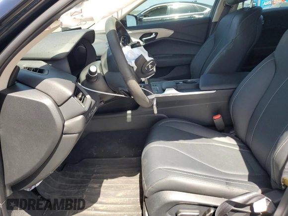 2024 Acura TLX Technology with VIN 19UUB5F43RA000103, listed as a Copart auction lot 61647254 with 8,929 mi miles and Salvage Title. Bid and sale history available at DreamBid. Image 7.