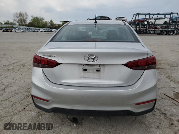 2019 Hyundai Accent SE with VIN 3KPC24A35KE060230, listed as a Copart auction lot 52606115 with 127,481 mi miles and Salvage Title. Bid and sale history available at DreamBid. Image 6.