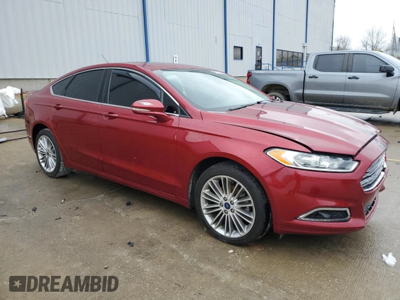 2016 Ford Fusion SE with VIN 3FA6P0T98GR337516, listed as a Copart auction lot 82755884 with 91,027 mi miles and Salvage title. Bid and sale history available at DreamBid. Image 4.