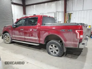 2016 Ford F-150 XLT with VIN 1FTEW1EF6GKD11714, listed as a Copart auction lot 47992265 with 90,462 mi miles and Salvage title. Bid and sale history available at DreamBid. Image 2.