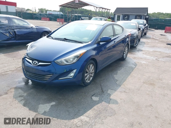 2015 Hyundai Elantra SE z VIN 5NPDH4AE9FH583692, wystawiony jako IAAI lot #42364514 z przebiegiem 156 282 mil mil oraz . Historia ofert i sprzedaży dostępna na DreamBid. Obrazek 17.