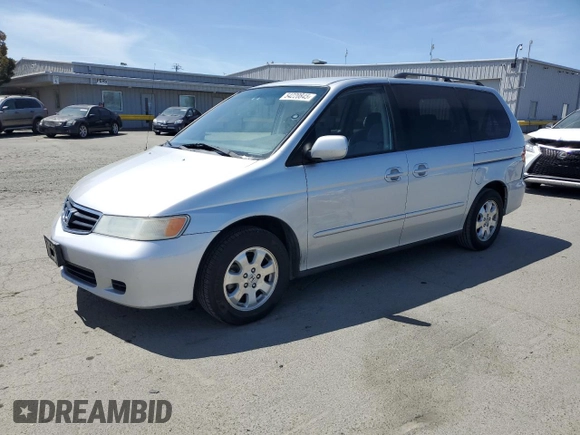 2004 Honda Odyssey EX z VIN 5FNRL18604B000939, wystawiony jako Copart lot #54220845 z przebiegiem 178 615 mil mil oraz Szkoda całkowita • Salvage title. Historia ofert i sprzedaży dostępna na DreamBid. Obrazek 1.
