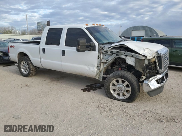 2009 Ford F-250 XL with VIN 1FTSW21R39EB19435, listed as a Copart auction lot 49723815 with 164,301 mi miles and Salvage title. Bid and sale history available at DreamBid. Image 4.