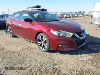 2016 Nissan Maxima Platinum with VIN 1N4AA6AP3GC902379, listed as a IAAI auction lot 41454987 with 245,563 mi miles and . Bid and sale history available at DreamBid. Image 1.