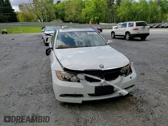 2007 BMW 3 Series 328i with VIN WBAVA33517KX81800, listed as a Copart auction lot 52684855 with 147,621 mi miles and Salvage Title. Bid and sale history available at carsss.com. Image 11.