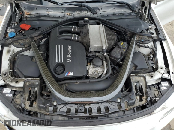 2017 BMW M4 with VIN WBS3U9C58HP970803, listed as a Copart auction lot 60145424 with 70,873 mi miles and Salvage Title. Bid and sale history available at carsss.com. Image 11.