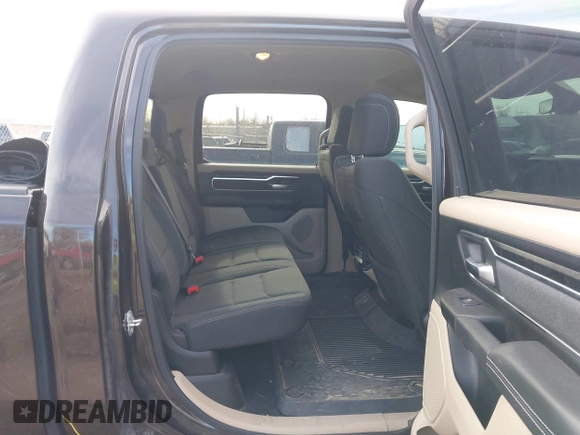 2019 Ram 1500 Big Horn/Lone Star with VIN 1C6SRFFT7KN781986, listed as a IAAI auction lot 41725219 with 62,351 mi miles. Bid and sale history available at carsss.com. Image 8.