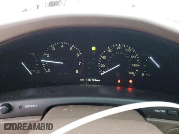 1995 Lexus LS 400 z VIN JT8UF22E2S0021180, wystawiony jako Copart lot #41846845 z przebiegiem 115 126 mil mil oraz Czysty tytuł • Clean title. Historia ofert i sprzedaży dostępna na DreamBid. Obrazek 9.