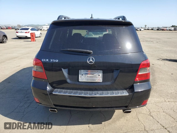 2010 Mercedes-Benz GLK 350 with VIN WDCGG8HB9AF417740, listed as a Copart auction lot 52451695 with 221,985 mi miles and Salvage Title. Bid and sale history available at carsss.com. Image 6.