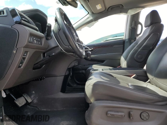 2020 Honda Odyssey Elite with VIN 5FNRL6H91LB015309, listed as a Copart auction lot 53560145 with 44,194 mi miles and Salvage title. Bid and sale history available at DreamBid. Image 7.