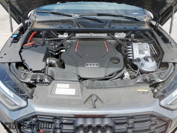 2023 Audi SQ5 Premium Plus with VIN WA1B4AFY1P2112007, listed as a Copart auction lot 57800185 with 21,101 mi miles and Salvage title. Bid and sale history available at DreamBid. Image 12.
