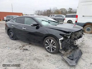 2020 Nissan Maxima SL with VIN 1N4AA6DV7LC376424, listed as a IAAI auction lot 41396571 with 72,268 mi miles. Bid and sale history available at carsss.com. Image 1.