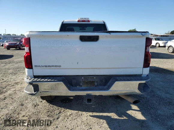 2021 Chevrolet Silverado 1500 with VIN 1GC3WLE72MF211657, listed as a Copart auction lot 50342235 with 250,508 mi miles and Clean Title. Bid and sale history available at DreamBid. Image 6.