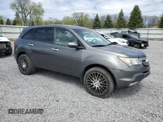 2007 Acura MDX Tech Pkg with VIN 2HNYD28317H523240, listed as a Copart auction lot 55275295 with 205,768 mi miles and Clean Title. Bid and sale history available at carsss.com. Image 4.
