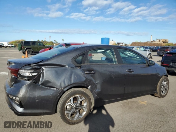 2021 Kia Forte LXS with VIN 3KPF24AD7ME390976, listed as a Copart auction lot 42460385 with 22,928 mi miles and Salvage Title. Bid and sale history available at carsss.com. Image 3.