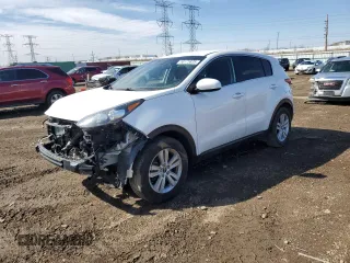 2019 Kia Sportage LX with VIN KNDPM3AC6K7620780, listed as a Copart auction lot 50175835 with 162,517 mi miles and Salvage Title. Bid and sale history available at carsss.com. Image 1.