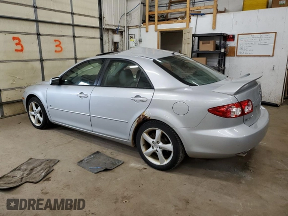 2005 Mazda 6 Sport S with VIN 1YVHP80D255M04048, listed as a Copart auction lot 49632395 with 198,852 mi miles and Salvage Title. Bid and sale history available at DreamBid. Image 2.