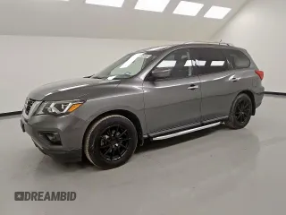 2018 Nissan Pathfinder SL with VIN 5N1DR2MN6JC658393, listed as a Copart auction lot 58735225 with 97,783 mi miles and Clean title. Bid and sale history available at DreamBid. Image 1.