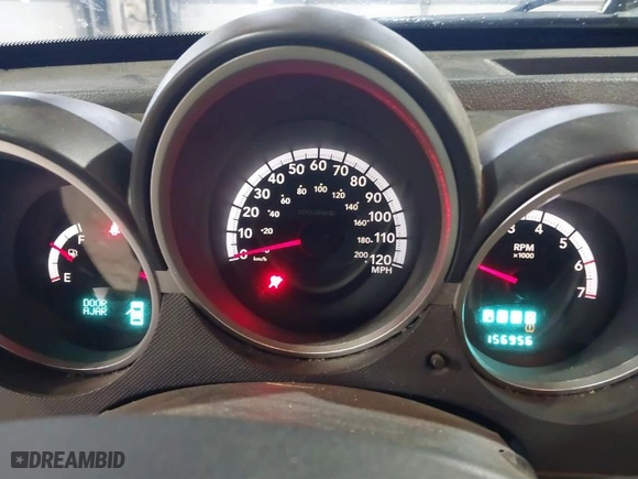 2008 Dodge Nitro SLT with VIN 1D8GU58K68W223532, listed as a IAAI auction lot 41259900 with 156,956 mi miles. Bid and sale history available at carsss.com. Image 7.