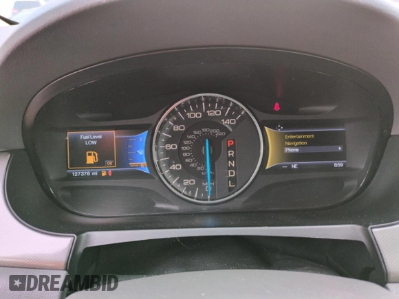 2014 Ford Edge SEL with VIN 2FMDK3J95EBA83615, listed as a Copart auction lot 51201445 with 127,376 mi miles and Salvage Title. Bid and sale history available at carsss.com. Image 9.