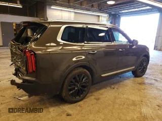 2020 Kia Telluride SX with VIN 5XYP5DHC7LG015406, listed as a Copart auction lot 40481324 with 85,285 mi miles and Salvage Title. Bid and sale history available at carsss.com. Image 3.