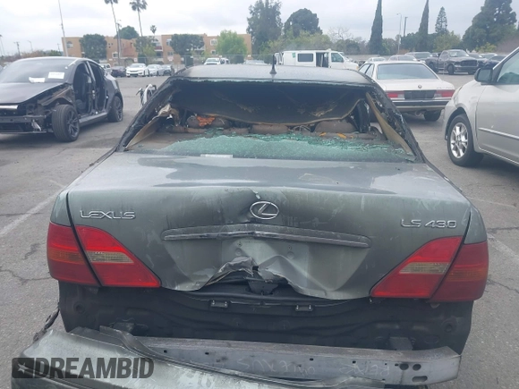 2003 Lexus LS 430 with VIN JTHBN30F730092954, listed as a IAAI auction lot 41926035 with Not Provided miles and . Bid and sale history available at DreamBid. Image 15.