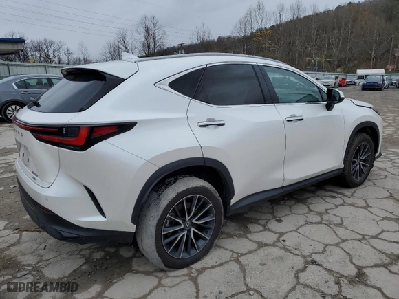 2024 Lexus NX with VIN 2T2GGCEZ9RC058514, listed as a Copart auction lot 81326054 with 18,952 mi miles and Salvage Title. Bid and sale history available at carsss.com. Image 3.