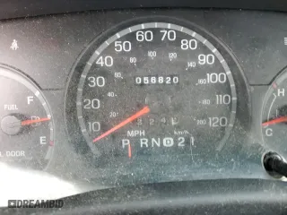 2000 Ford Crown Victoria with VIN 2FAFP73WXYX157746, listed as a Copart auction lot 82748804 with 56,820 mi miles and Salvage Title. Bid and sale history available at carsss.com. Image 9.