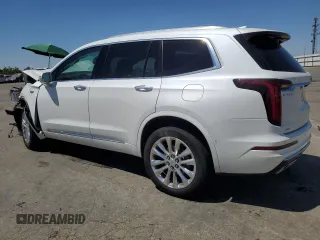 2020 Cadillac XT6 AWD Premium Luxury with VIN 1GYKPDRS9LZ159836, listed as a Copart auction lot 60753625 with 47,862 mi miles and Salvage title. Bid and sale history available at DreamBid. Image 2.