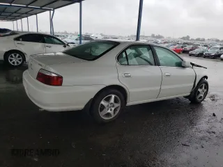 2002 Acura TL w/Navigation with VIN 19UUA56762A024799, listed as a Copart auction lot 44377945 with 0 mi miles and Salvage Title. Bid and sale history available at carsss.com. Image 3.