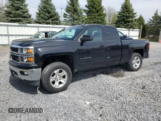 2015 Chevrolet Silverado 1500 LT with VIN 1GCVKREC5FZ357105, listed as a Copart auction lot 54959165 with 68,204 mi miles and Salvage Title. Bid and sale history available at carsss.com. Image 1.