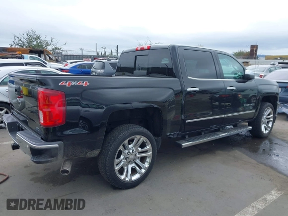 2016 Chevrolet Silverado 1500 LTZ with VIN 3GCUKSEC4GG234948, listed as a IAAI auction lot 41777669 with 22,864 mi miles and . Bid and sale history available at DreamBid. Image 4.