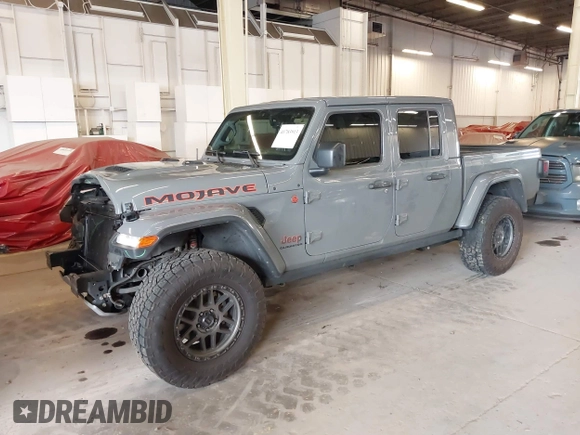 2021 Jeep Gladiator Mojave with VIN 1C6JJTEG1ML596109, listed as a IAAI auction lot 41783913 with 71,112 mi miles and . Bid and sale history available at DreamBid. Image 22.