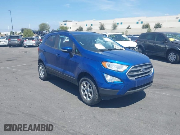 2022 Ford EcoSport SE with VIN MAJ6S3GL8NC470049, listed as a IAAI auction lot 41336772 with 26,880 mi miles. Bid and sale history available at carsss.com. Image 1.