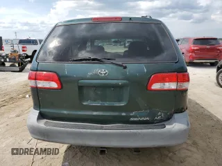 2001 Toyota Sienna LE z VIN 4T3ZF13C61U348612, wystawiony jako Copart lot #58386875 z przebiegiem 142 313 mil mil oraz Tytuł czysty. Historia ofert i sprzedaży dostępna na DreamBid. Obrazek 7.