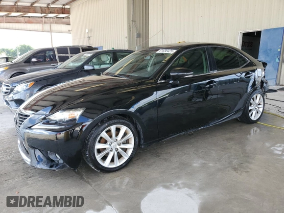2014 Lexus IS 250 z VIN JTHBF1D23E5041191, wystawiony jako Copart lot #61636425 z przebiegiem 104 050 mil mil oraz Szkoda całkowita • Salvage title. Historia ofert i sprzedaży dostępna na DreamBid. Obrazek 1.