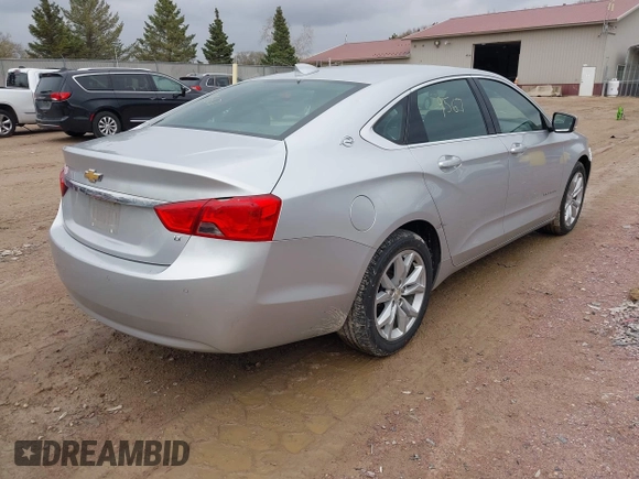 2016 Chevrolet Impala LT with VIN 2G1105SA8G9164239, listed as a IAAI auction lot 42179567 with 69,821 mi miles and . Bid and sale history available at DreamBid. Image 4.