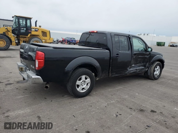 2007 Nissan Frontier SE with VIN 1N6AD09W07C444338, listed as a Copart auction lot 81949754 with 194,140 mi miles and Salvage Title. Bid and sale history available at carsss.com. Image 3.