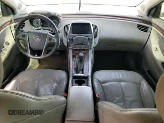 2013 Buick LaCrosse Leather with VIN 1G4GC5ER6DF312784, listed as a Copart auction lot 46216775 with 130,730 mi miles and Salvage Title. Bid and sale history available at DreamBid. Image 8.