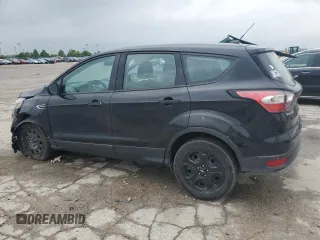 2017 Ford Escape S with VIN 1FMCU0F75HUB71106, listed as a Copart auction lot 60162455 with 61,645 mi miles and Salvage title. Bid and sale history available at DreamBid. Image 2.