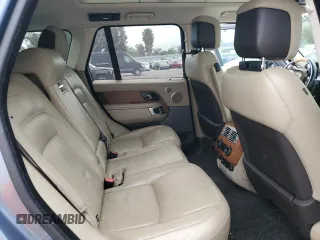 2019 Land Rover Range Rover HSE with VIN SALGS2SV9KA550350, listed as a Copart auction lot 84852544 with 58,602 mi miles and Salvage title. Bid and sale history available at DreamBid. Image 11.